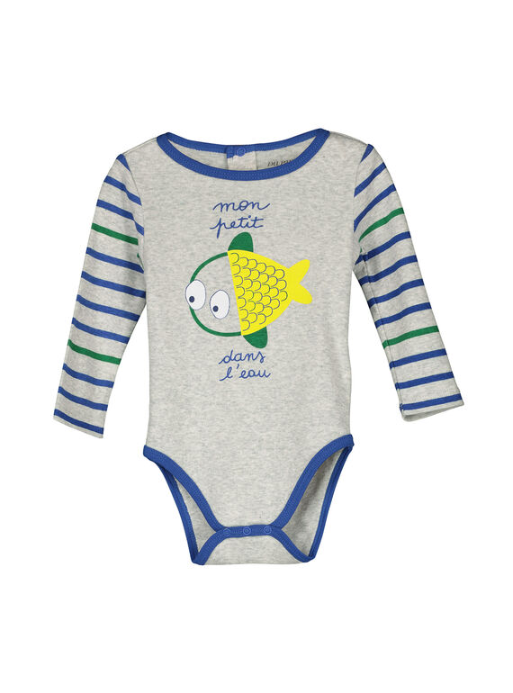 Langärmeliger Body für Babys Jungen FEGABODPOI / 19SH1454BDLJ906