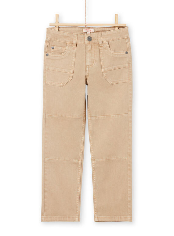 Beige Jeans für Jungen MOCOPAN / 21W902L1PAN811