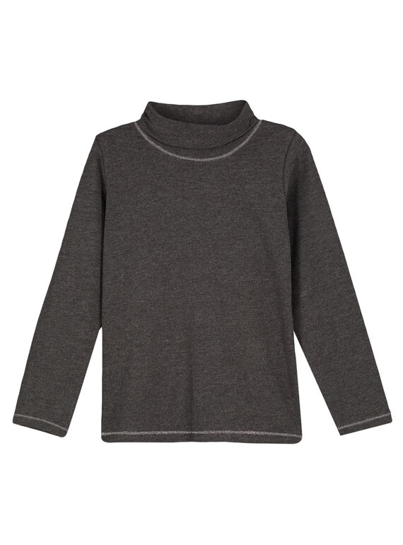 Unterziehpullover Anthrazitgrau meliert GAJOSOUP3 / 19W901L6D3B944