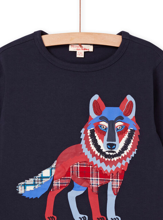 T-Shirt mit Wolfsanimation POGOTEE1 / 22W902O5TML705