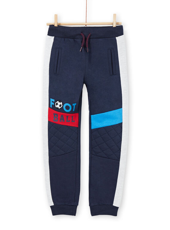 Nachtblaue Joggingschuhe für Jungen LOHAJOG / 21S902X1JGB705