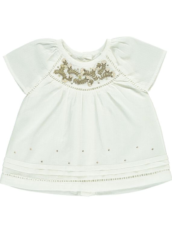 Baby girls' smock CICECHEM / 18SG09M1CHEA001