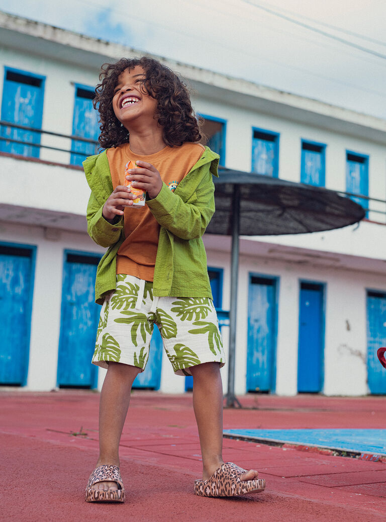 Off white BERMUDA WOLIBER3 / 25S902T1BER001