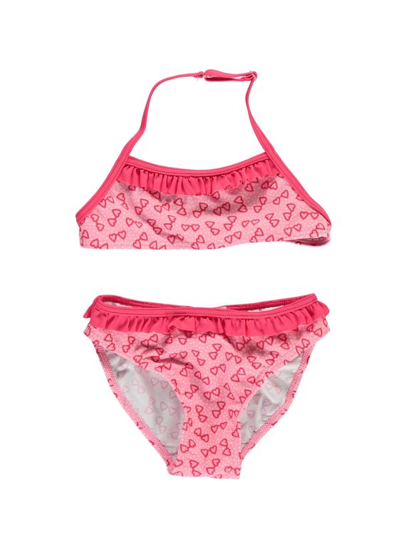 Girls' two-piece swimsuit CYABIK1 / 18SI0181MAID309