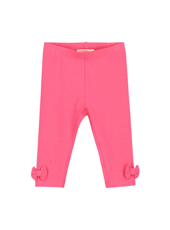 Rosa Leggings für Mädchen FYIJOLEG6 / 19SI09G2CAL302