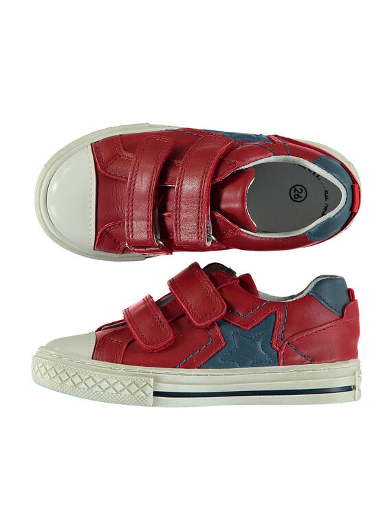 Zweifarbiger Sportschuh für draußen Jungen FGBASSTAR / 19SK3635D3F050