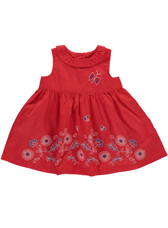 Baby-Schürzenkleid für Mädchen FITOROB3 / 19SG09L3ROB330
