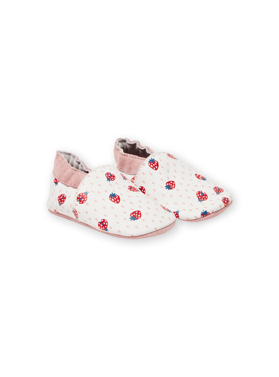 Baby Girl's rote und rosa Hausschuhe LNFAOP / 21KK3711D3S001