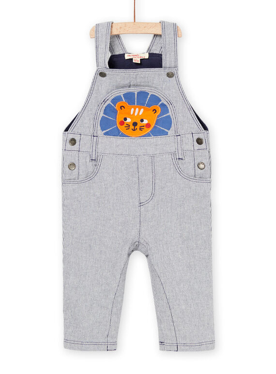 Lange Latzhose mit Streifenaufdruck RUNAUSAL / 23SG10N1SAL622