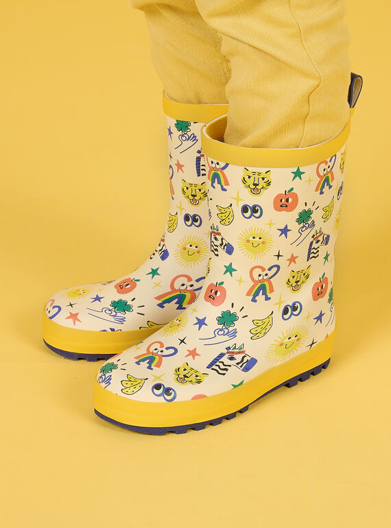 Ausgefallene Regenstiefel Kind Junge NOPLUILUCKY / 22KK3663D0C080