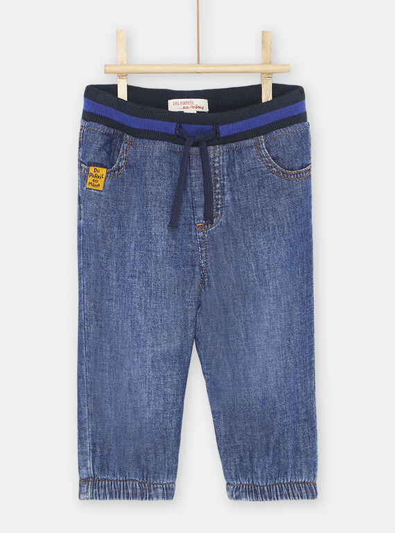 Leichte blaue Denim-Hose für Baby-Jungen SUJOJEAN / 23WG10B1JEAP274