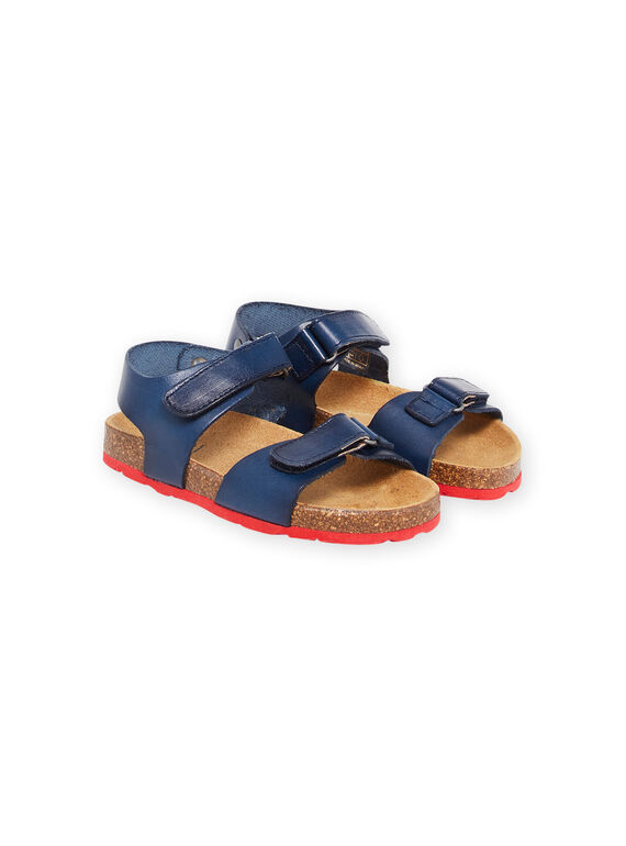 Marineblaue Sandalen Kind Junge NONUGABRIEL / 22KK3642D0E070