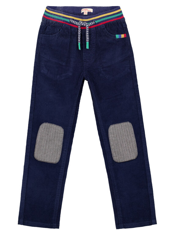Samthose mit elastischem Rippbund GOMUPAN2 / 19W902F1PAN070