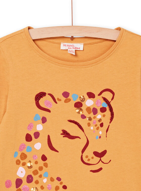 T-Shirt mit Leopardenanimation PAMOTEE2 / 22W901N3TMLB107