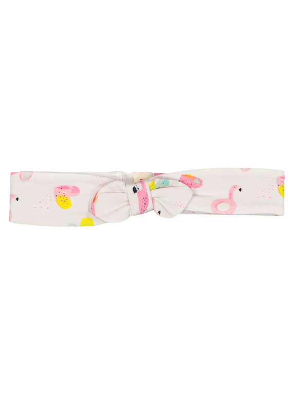 Bedrucktes Stirnband für Babys Mädchen FYICUBAN / 19SI09N2BAN001