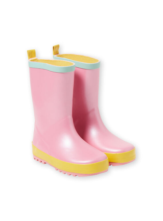 Blassrosa Stiefel Mädchen Kind JFBPPASTEL / 20SK35Y1D0C301