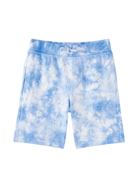 Bermudas aus Molton in echter Tie-and-Dye-Färbung für Jungen JOQUABER4 / 20S902R2BER000