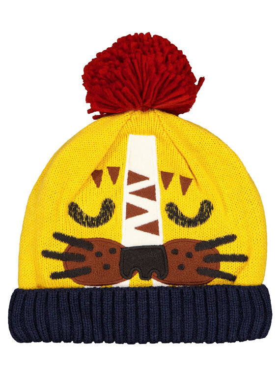 Mütze mit Bommel GYOMUBON / 19WI02F1BONB116