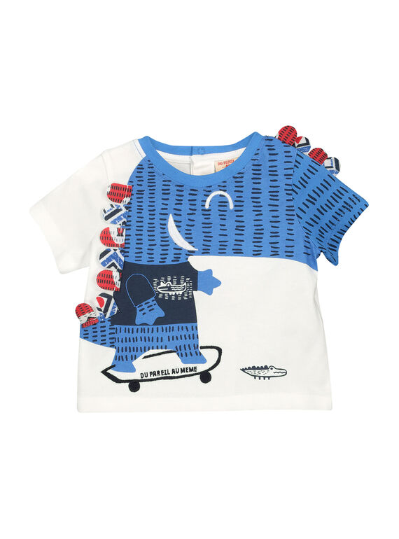 Kurzärmeliges T-Shirt für Babys Jungen FUTOTI2 / 19SG10L2TMC000