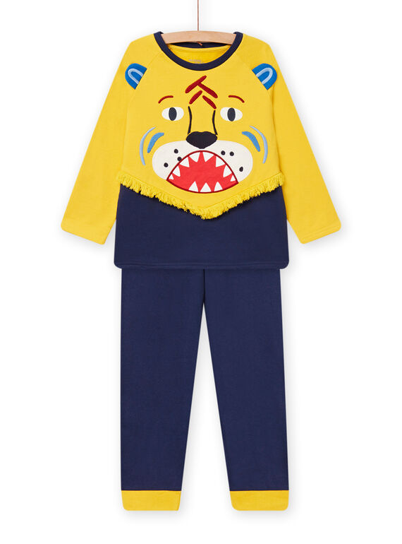 Phosphoreszierende Pyjama-Set Löwe Animation Kind Junge NEGOPYJLION / 22SH12E3PYJ114