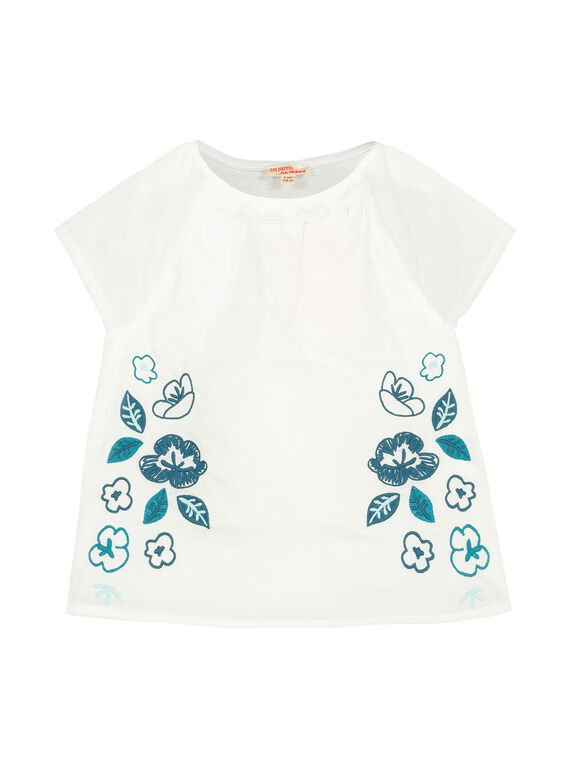 Kurzärmelige Bluse für Mädchen FABELCHEM / 19S901R1CHE000