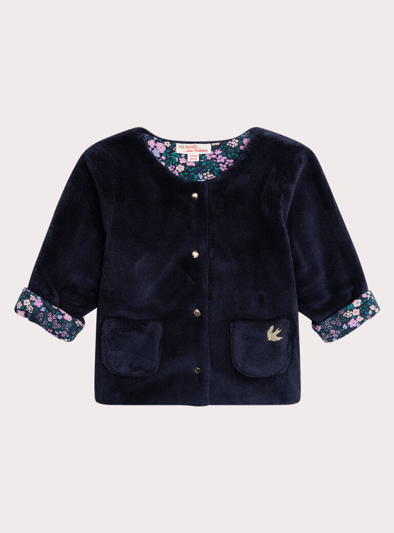 Dark green CARDIGAN XIBLUCAR2 / 25WG09N1CAR622