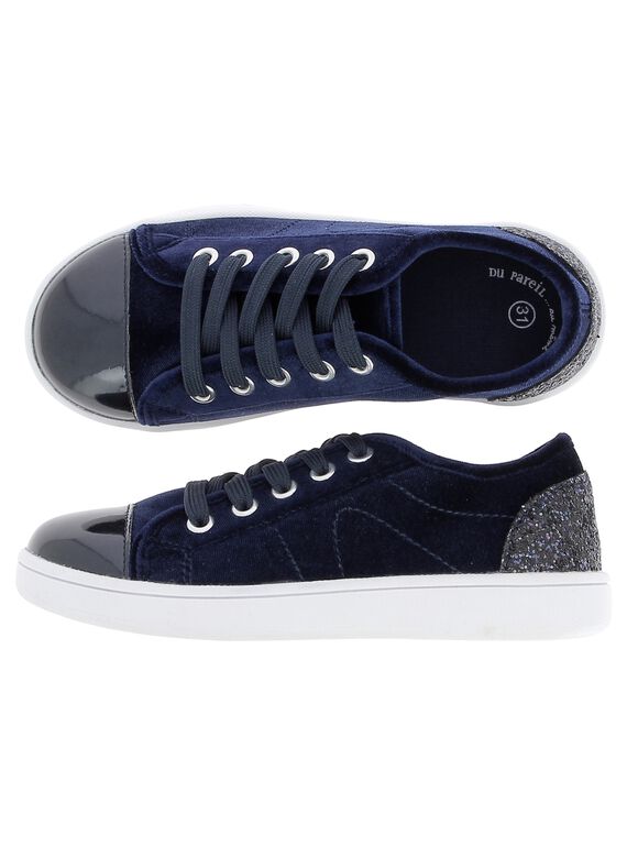 Girls' city trainers DFBASVEL / 18WK35T7D3F070