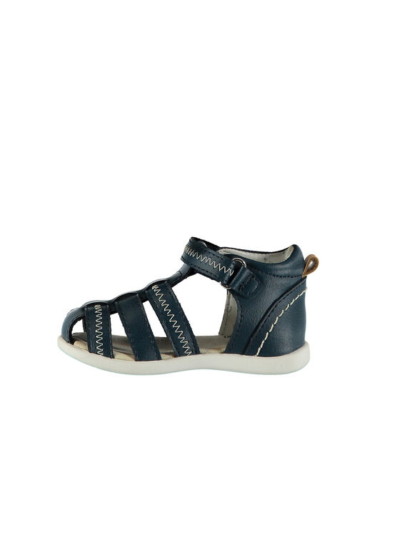 Marineblaue Sandalen FBGSANDFLEX / 19SK38C1D0E070