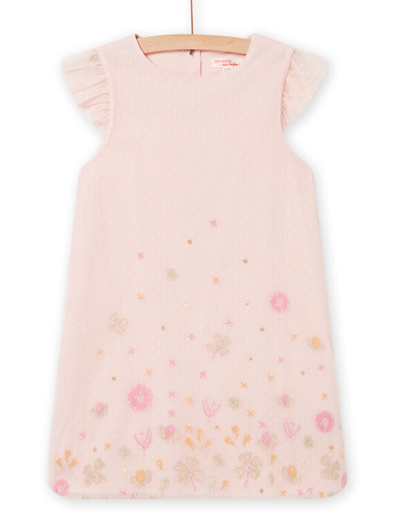 Rosa Kleid Kind Mädchen NABAROB3 / 22S90114ROB307