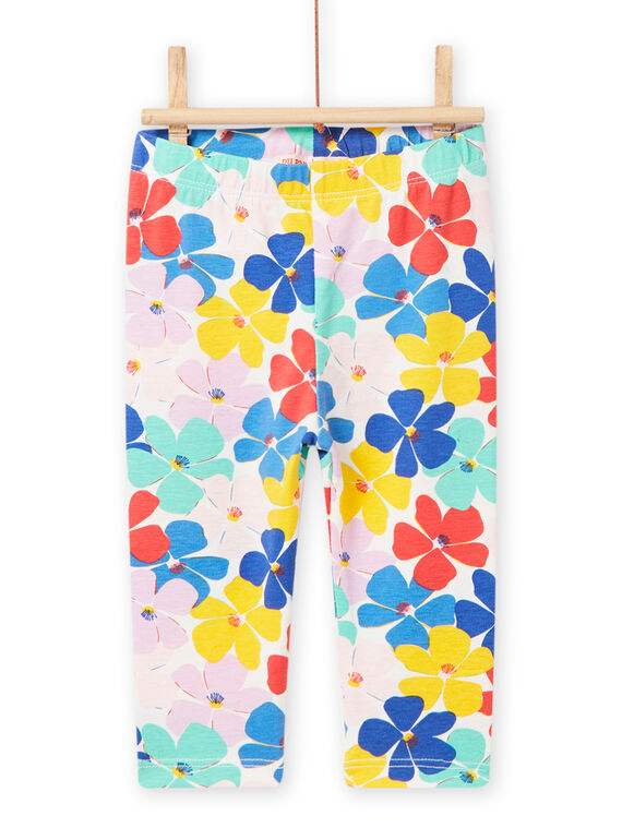 Baby Mädchen Leggings mit Blumendruck NYILULEG / 22SI09P1CAL001