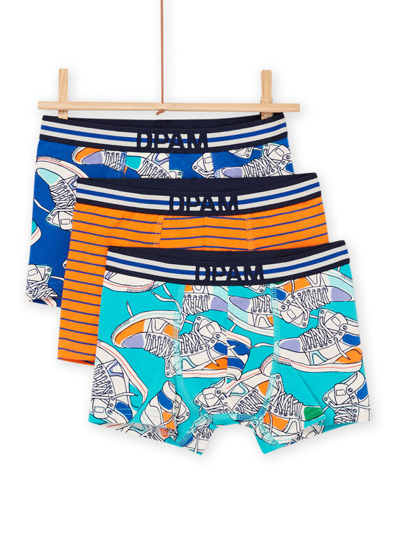 Set mit 3 sortierten Boxershorts REGOBOXBAS / 23SH1215BOX400