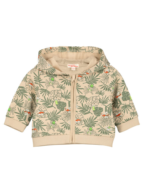 Weste aus Molton für Babys Jungen FUYEGIL / 19SG10M1GIL099