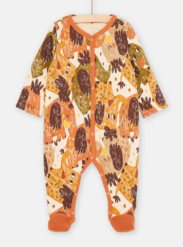 Samt-Pyjama, Rentier im Auto Baby Jungen