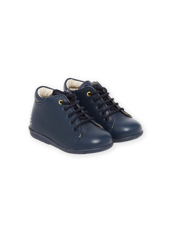 Baby Junge marineblau booties NUBOTSERGIO / 22KK3832D0F070