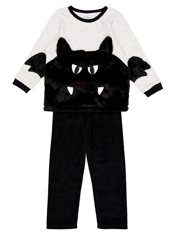 Samtpyjama Halloween Kind Junge GEGOPYJHAL / 19WH12NCPYJJ920
