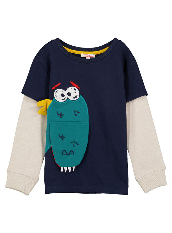 Leichter Dino Sweater Doppelärmel GOJAUSWE / 19W902H1SWEJ900