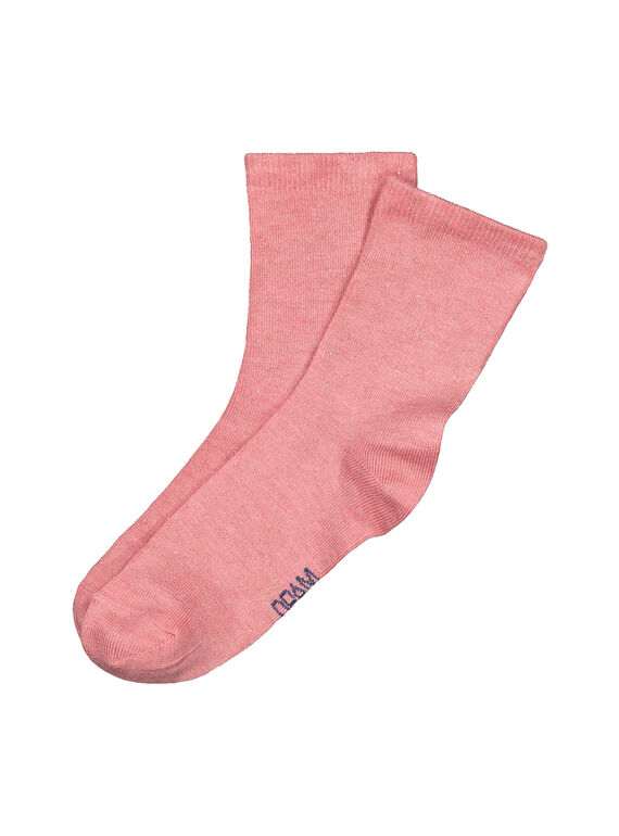Socken mit Pailletten für Mädchen FYAJOCHO2A / 19SI0136SOQ304