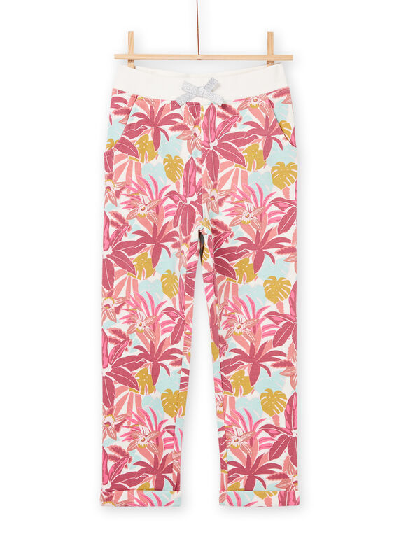 Jogginghose mit Blumenprint RAJOBAJOG3 / 23S90173JGB001