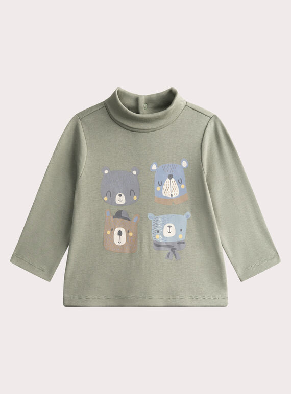 Green TURTLE NECK VUPERSOUP / 24WG10R1SPL631