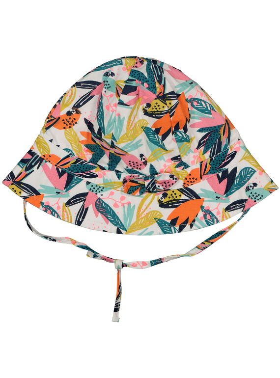Bucket-Hut mit Tropenmotiv für Babys Mädchen FYICUCHA / 19SI09N1CHA000