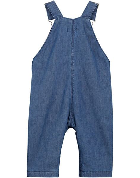 Lange Latzhose In Leichtem Mittlerem Denim Baby Junge Set Overall Bebe Dpam