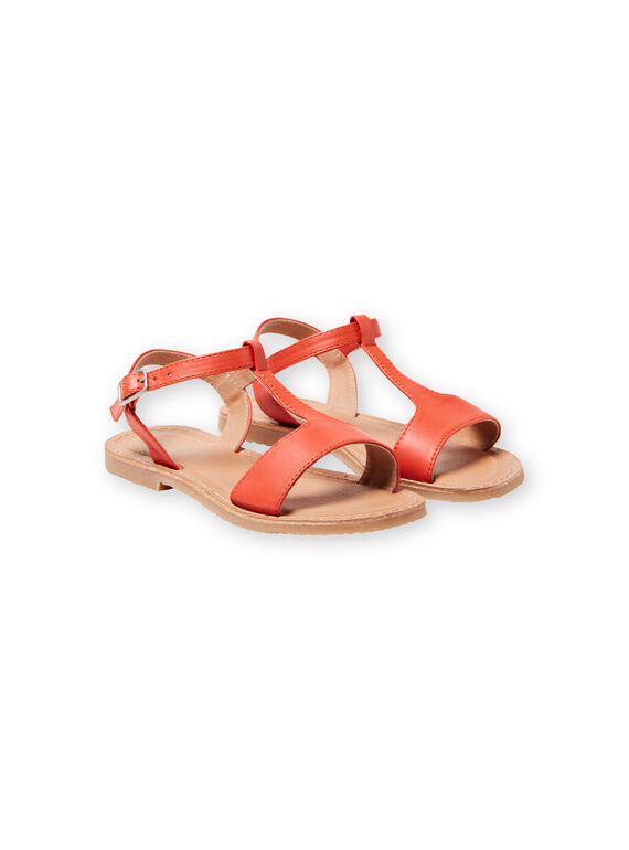 Orange Sandalen Kind Mädchen LFSANDMADDIE / 21KK3551D0E400