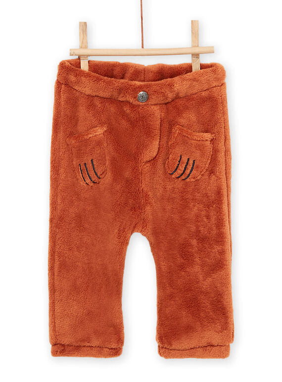 Einfarbiger Pyjama aus Samt PUNOPAN1 / 22WG10V1PAN809