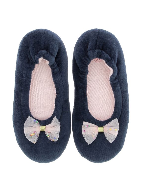 Girls' ballet pump slippers DFBALNOEUD / 18WK35W3D07070