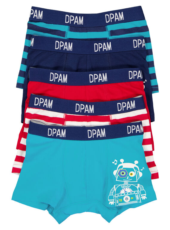 5er-Set Boxershorts / Wochenpack GEGOBOXSEM1 / 19WH1265BOX202