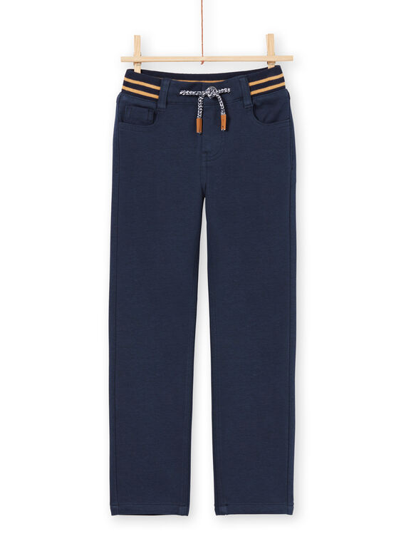 Mitternachtsblaue Hose für Jungen MOMIXPAN / 21W902J1PAN717
