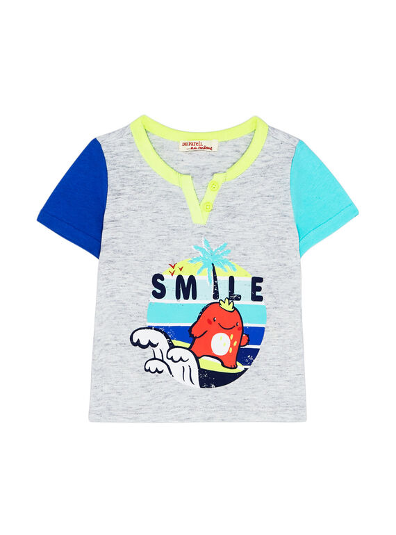 Graues kurzärmeliges T-Shirt JUQUATI2 / 20SG10R2TMCJ906