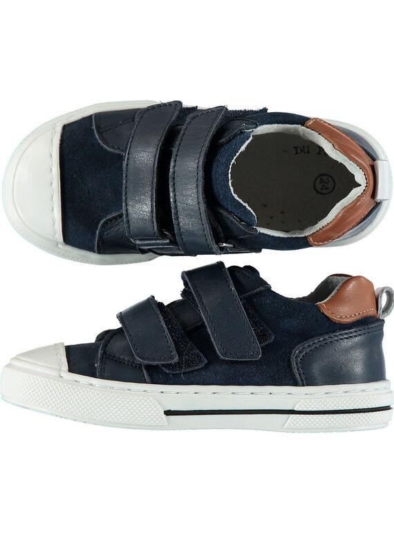 Marineblaue Sneakers für Kinder Jungen GGBASJO / 19WK36I9D3F070