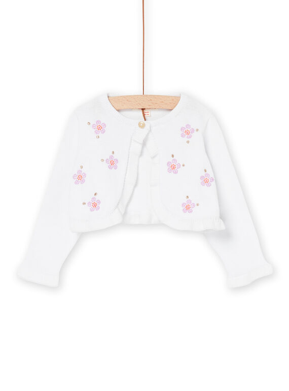 Blumen-Strickjacke RINEOCAR / 23SG09O1CAR000