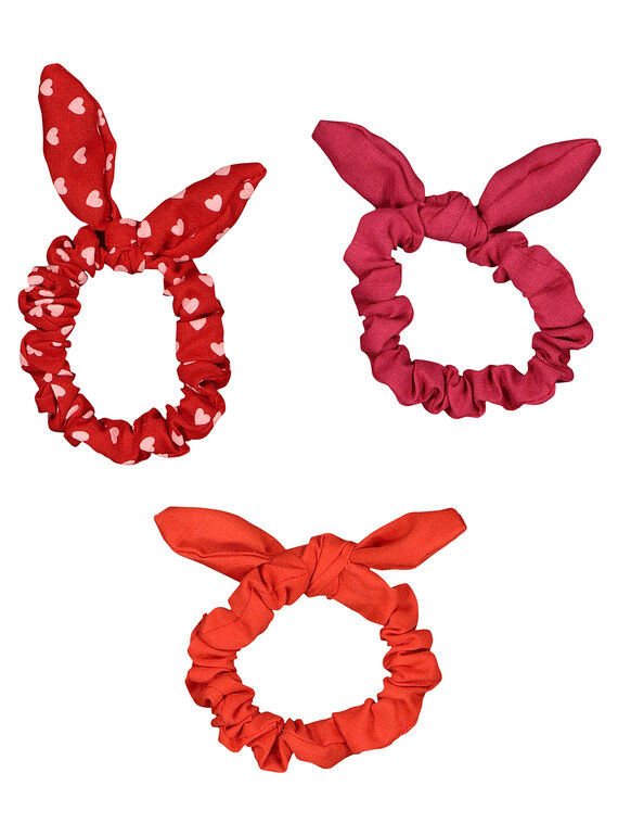 Set mit geknoteten Haargummis für Mädchen FYAYELA1 / 19SI01W5ELA099